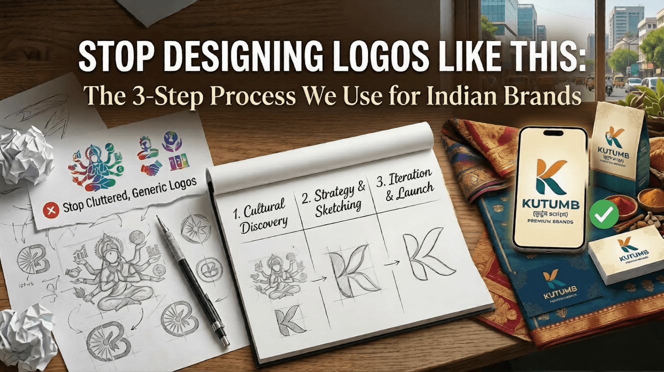 Why Generic Logos Fail in India (And Our 3-Step Solution)