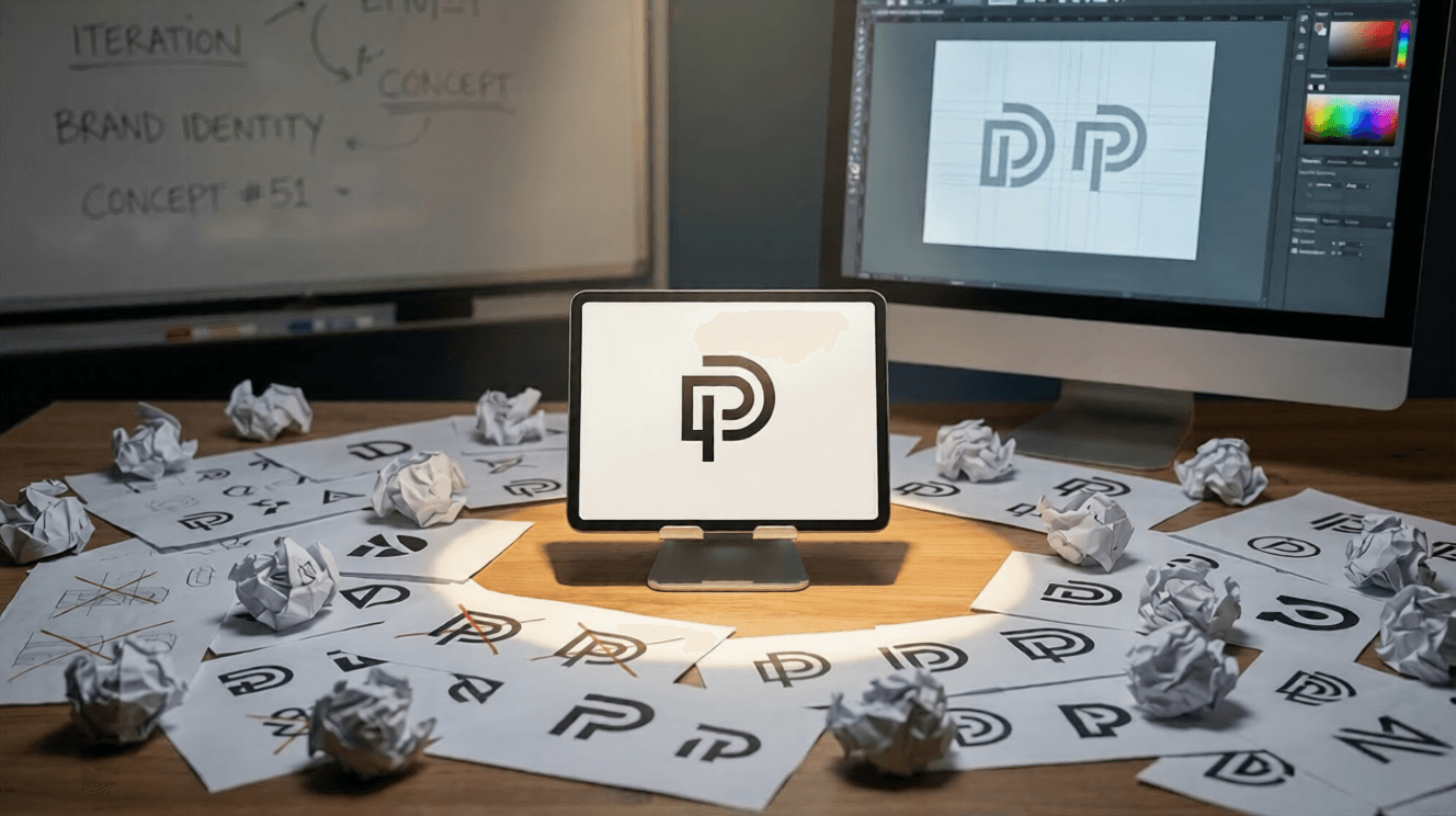 Why We Rejected 50 Concepts for One Logo (Design Truths)